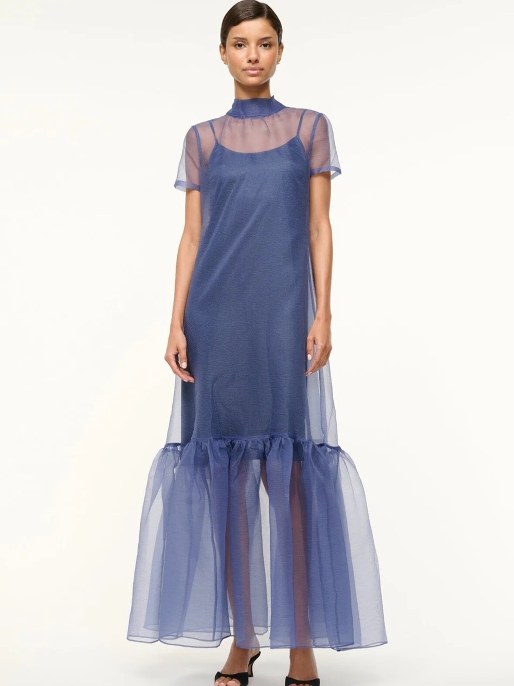 Staud CALLUNA DRESS NAVY